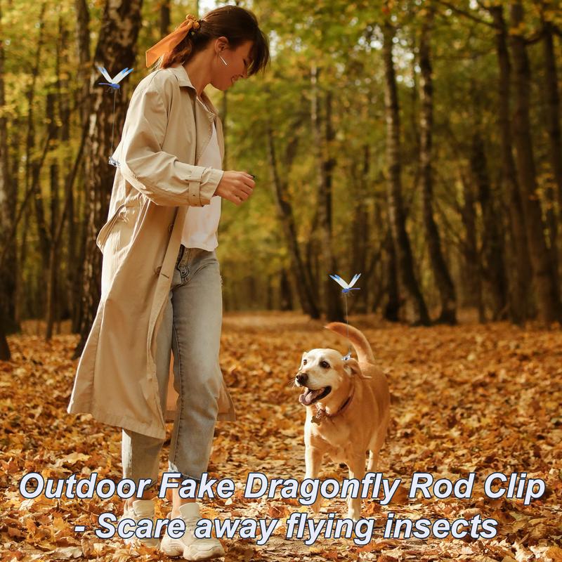 Nestera™ - Outdoor Fake Dragonfly Rod Clips