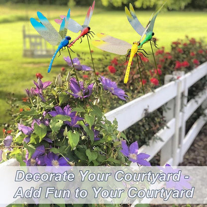 Nestera™ - Outdoor Fake Dragonfly Rod Clips