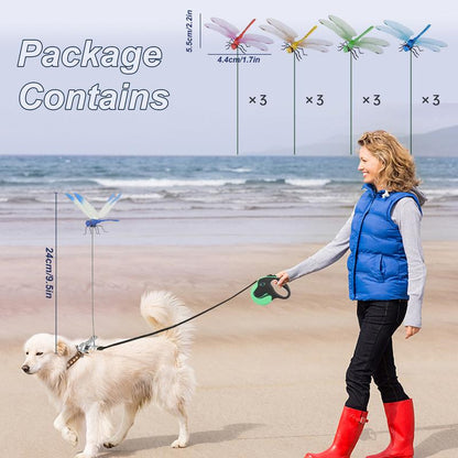 Nestera™ - Outdoor Fake Dragonfly Rod Clips